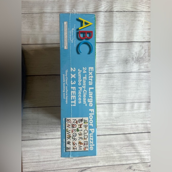 NWOT Melissa & Doug ABC Floor Puzzle – 24 Jumbo Pieces – Still Sealed - Picture 4 of 5